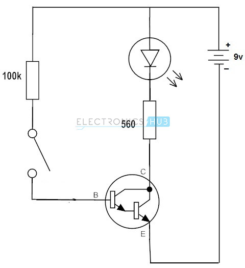 Darlington Transistor as Switch