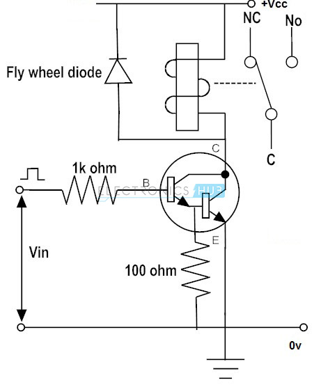 Darlington Transistor to Switch Relay Darlington Transistor to Switch Relay