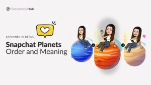 Snapchat Planets Order